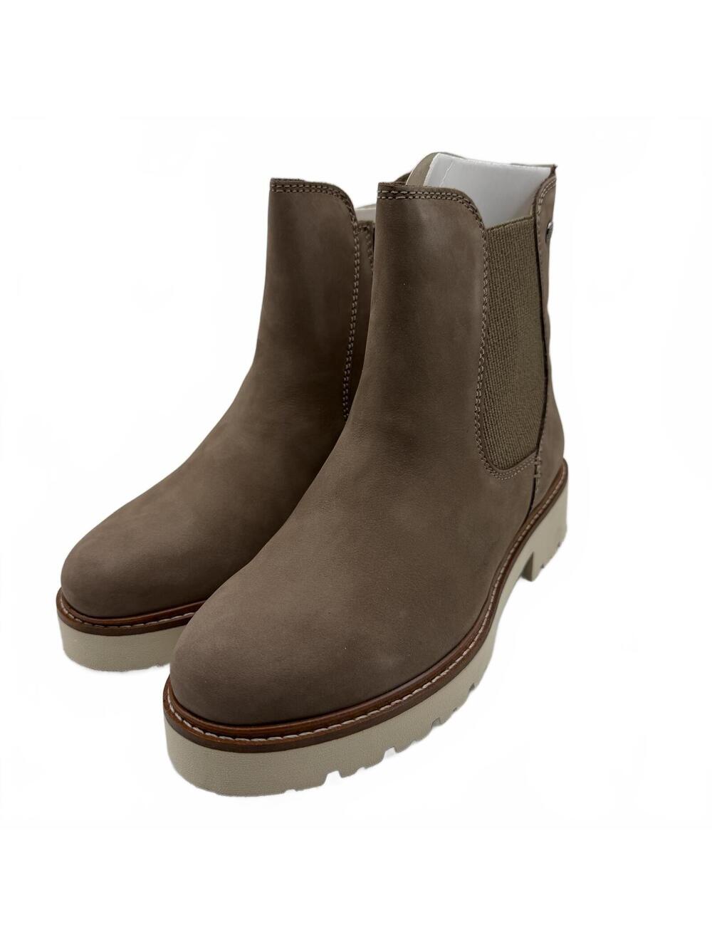 Samuel Hubbard Made in Portugal Van Ness Chelsea Boots Nubuck Size 7 Brown W1500